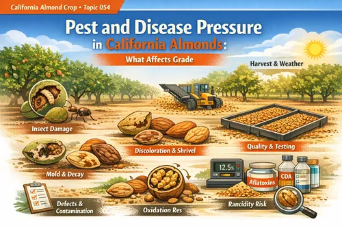 Pest and Disease Pressure in California Almonds: What Affects Grade - California Almond Crop & Harvest — Atlas Global Trading Co.